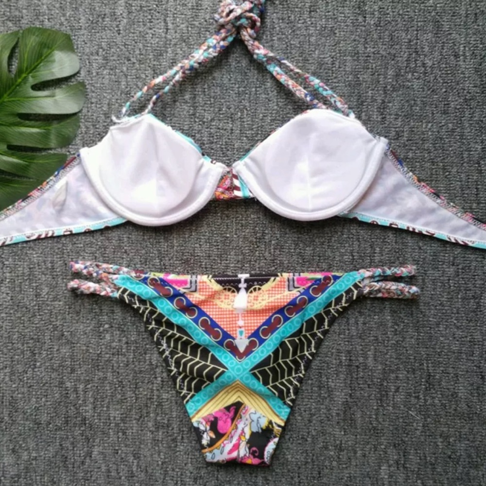 Tavarua Tapestry Print Pushup Bikini - Picture 6 of 6